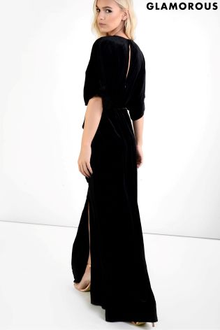 Glamorous Petite Velvet Maxi Dress